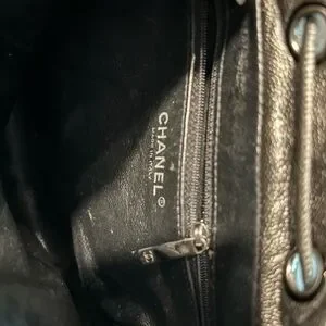 CHANEL | Bags | Chanel Metallic Caviar Quilted Filigree  display picture 2